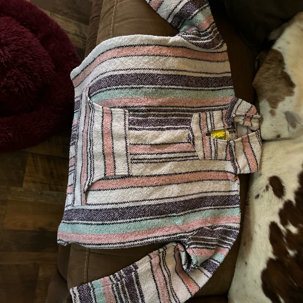 Striped Multicolor Women's Hoodie